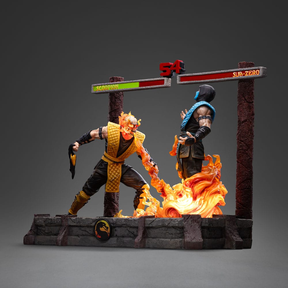 Mortal Kombat Estatua 1/10 Deluxe Art Scale Scorpion Fatality 27 cm - Z POP Toys