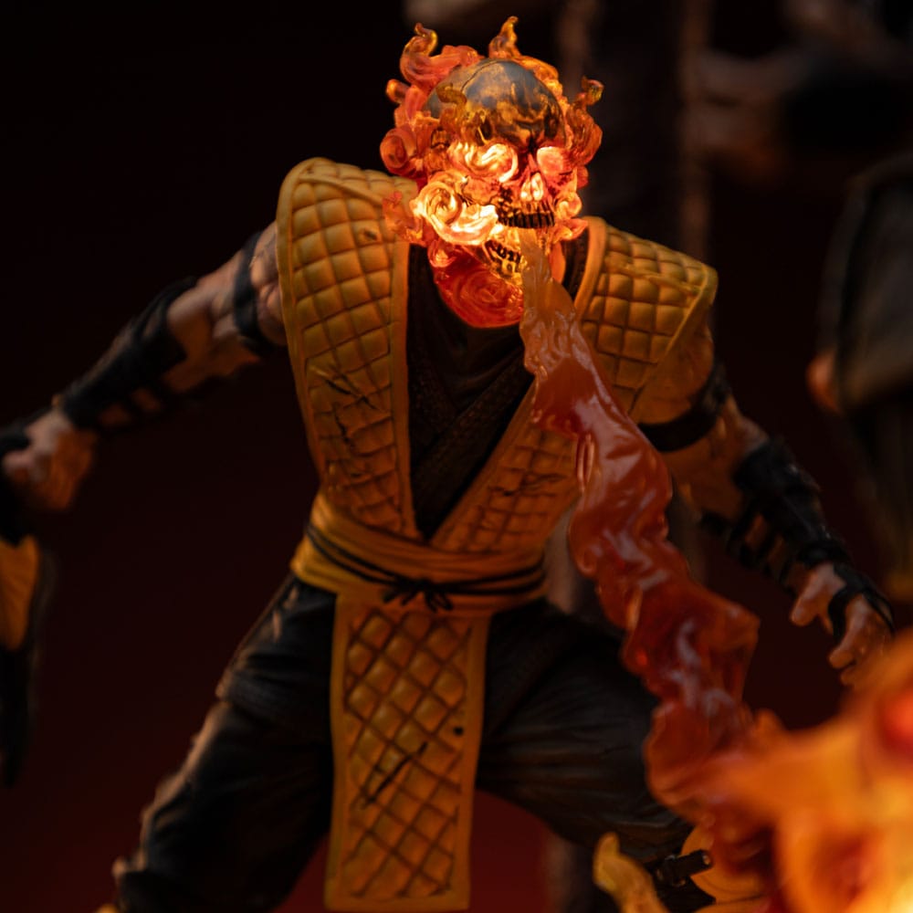 Mortal Kombat Estatua 1/10 Deluxe Art Scale Scorpion Fatality 27 cm - Z POP Toys