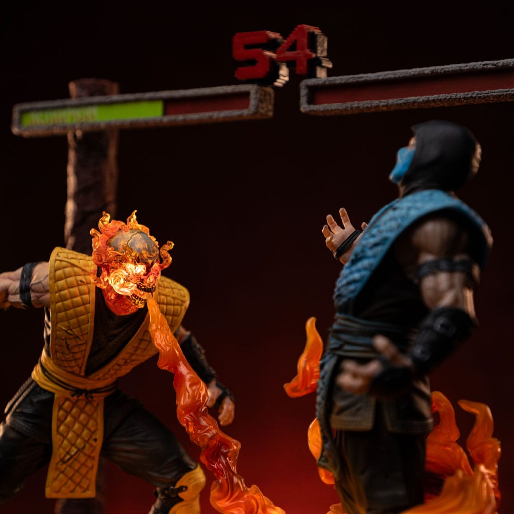 Mortal Kombat Estatua 1/10 Deluxe Art Scale Scorpion Fatality 27 cm - Z POP Toys