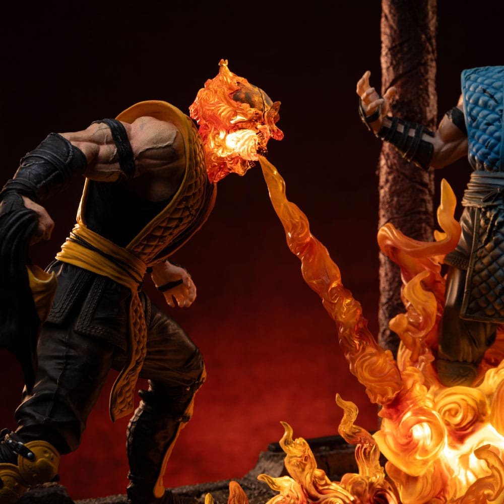 Mortal Kombat Estatua 1/10 Deluxe Art Scale Scorpion Fatality 27 cm - Z POP Toys