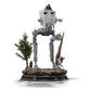 Star Wars Estatua 1/20 Demi Art Scale AT-ST and Chewbacca 53 cm - Z POP Toys