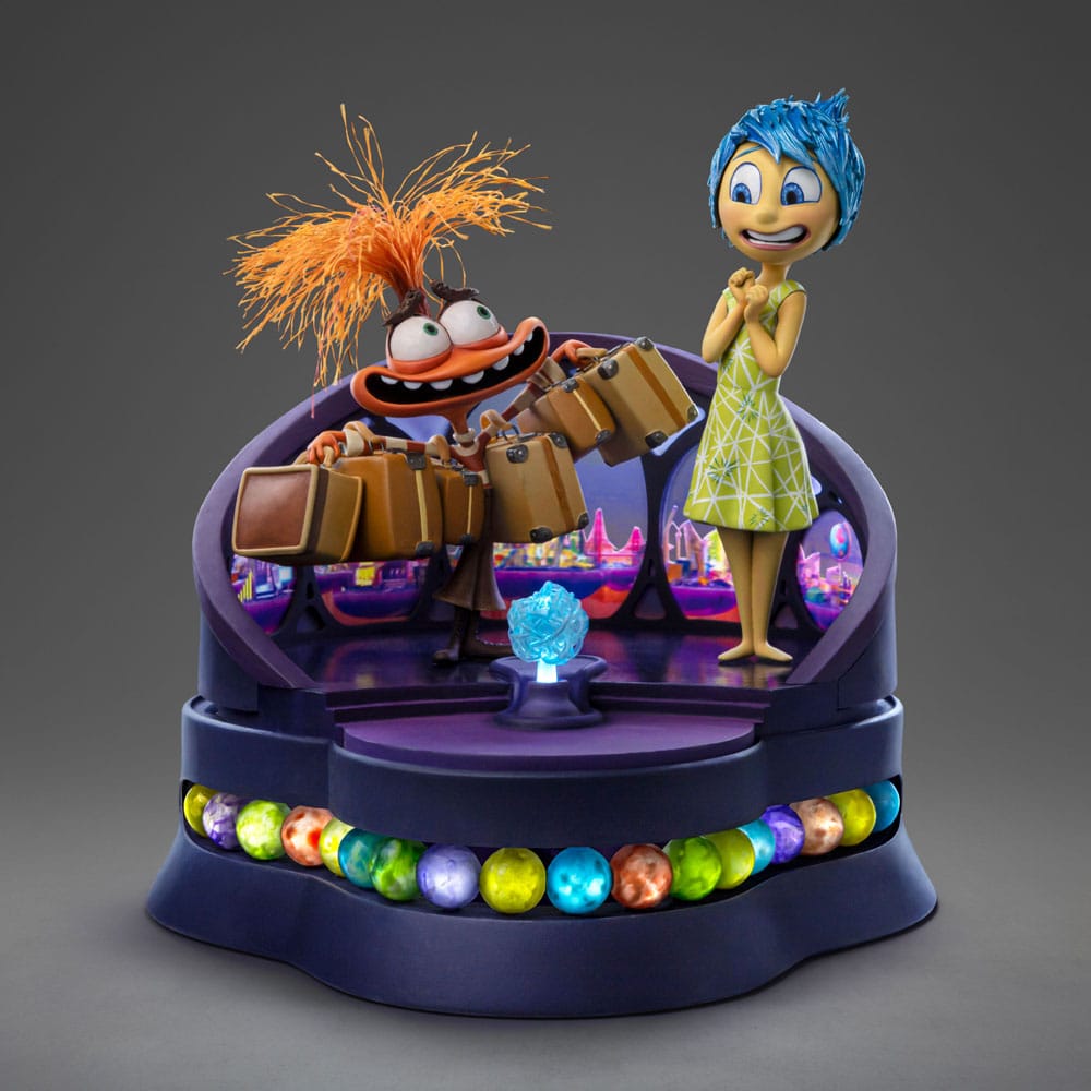 Intensa-Mente 2 Estatua 1/10 Deluxe Art Scale Joy and Anxiety 26 cm - Z POP Toys