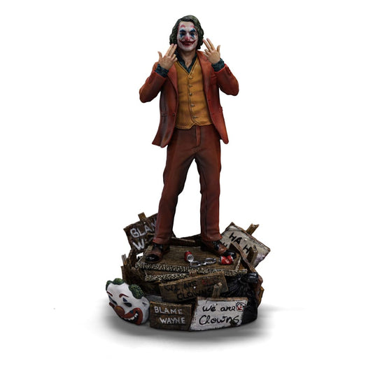 DC Comics Estatua Art Scale Deluxe 1/10 Joker (Arthur Fleck) 19 cm - Z POP Toys