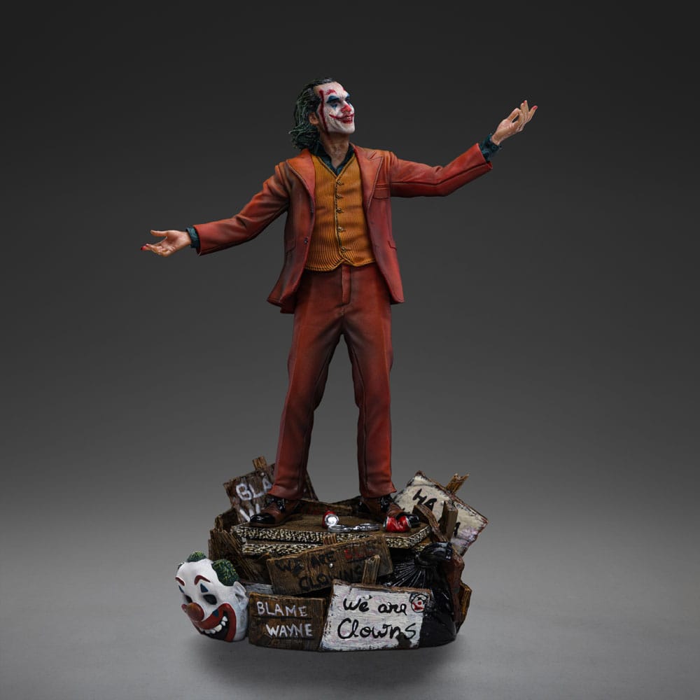 DC Comics Estatua Art Scale Deluxe 1/10 Joker (Arthur Fleck) 19 cm - Z POP Toys