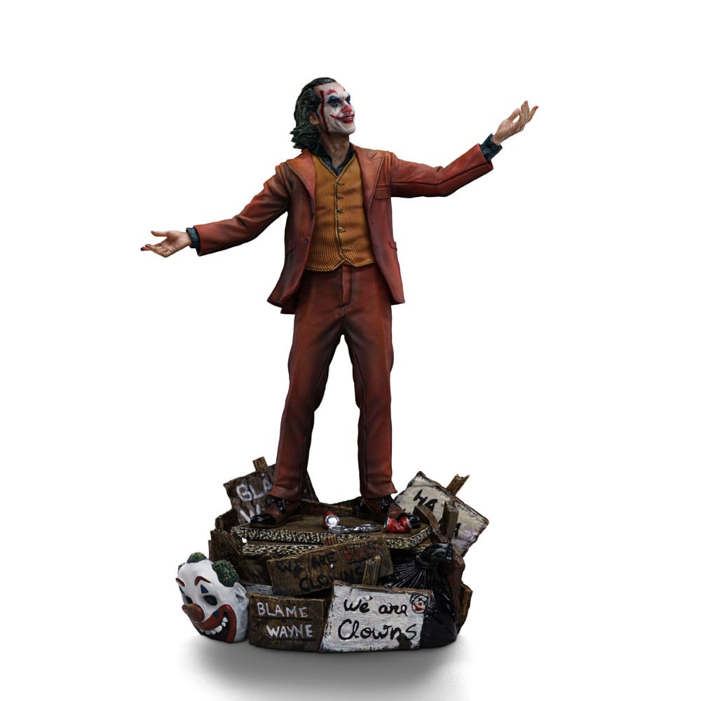 DC Comics Estatua Art Scale Deluxe 1/10 Joker (Arthur Fleck) 19 cm - Z POP Toys