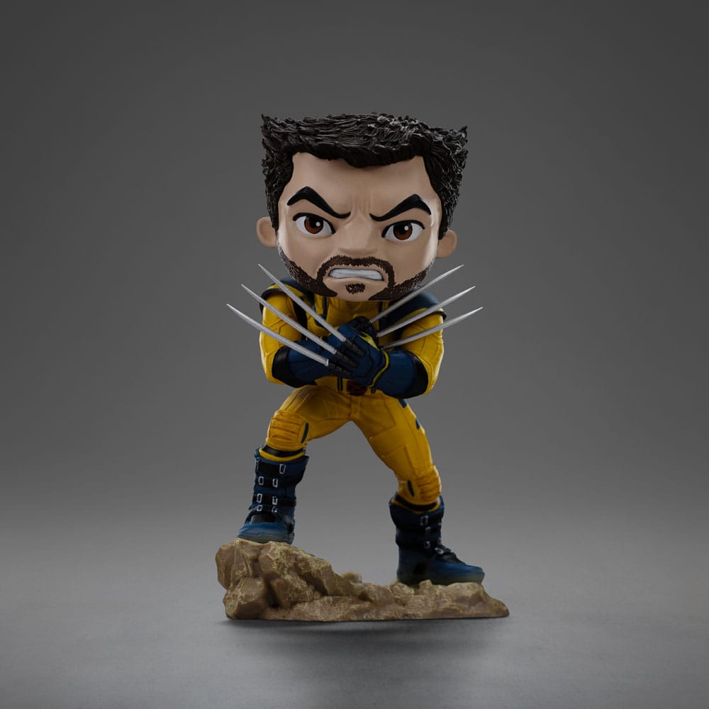 Deadpool & Wolverine Minifigura Mini Co. PVC Wolverine Unmasked 14 cm