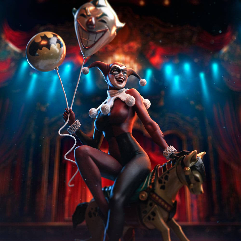 DC Comics Estatua 1/10 Art Scale Harley Quinn Unleashed 30 cm - Z POP Toys