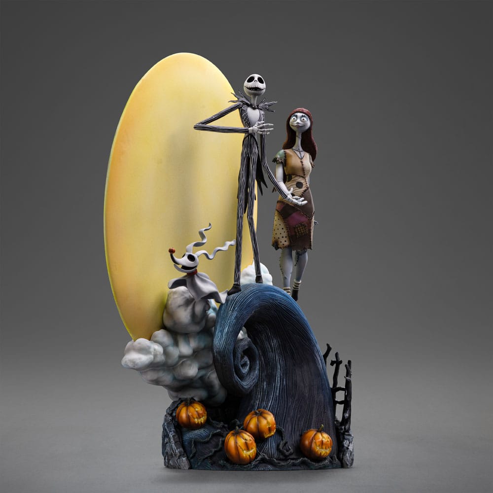 Pesadilla antes de Navidad Estatua 1/10 Deluxe Art Scale Jack and Sally 39 cm - Z POP Toys