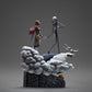 Pesadilla antes de Navidad Estatua 1/10 Deluxe Art Scale Jack and Sally 39 cm - Z POP Toys