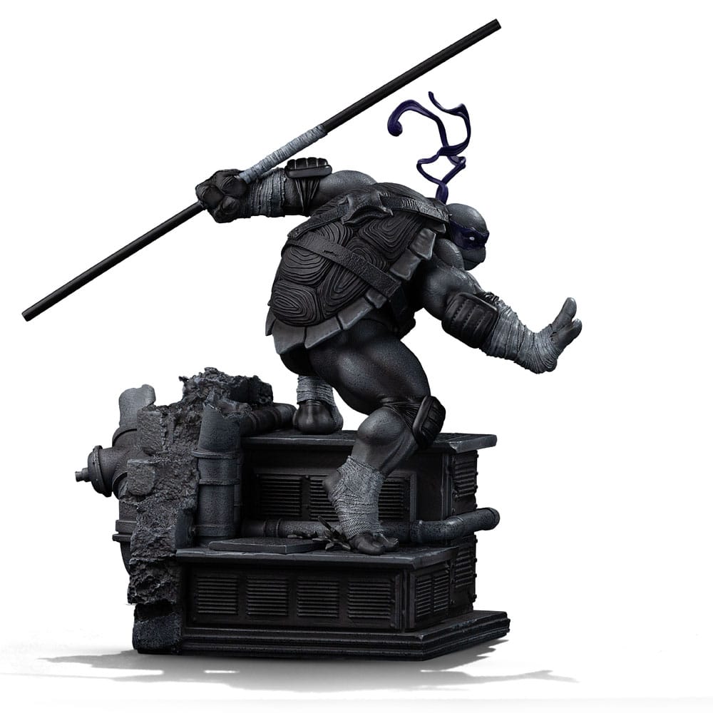 Tortugas Ninja Estatua 1/10 Art Scale Donatello Black and White Variant 26 cm heo exclusive