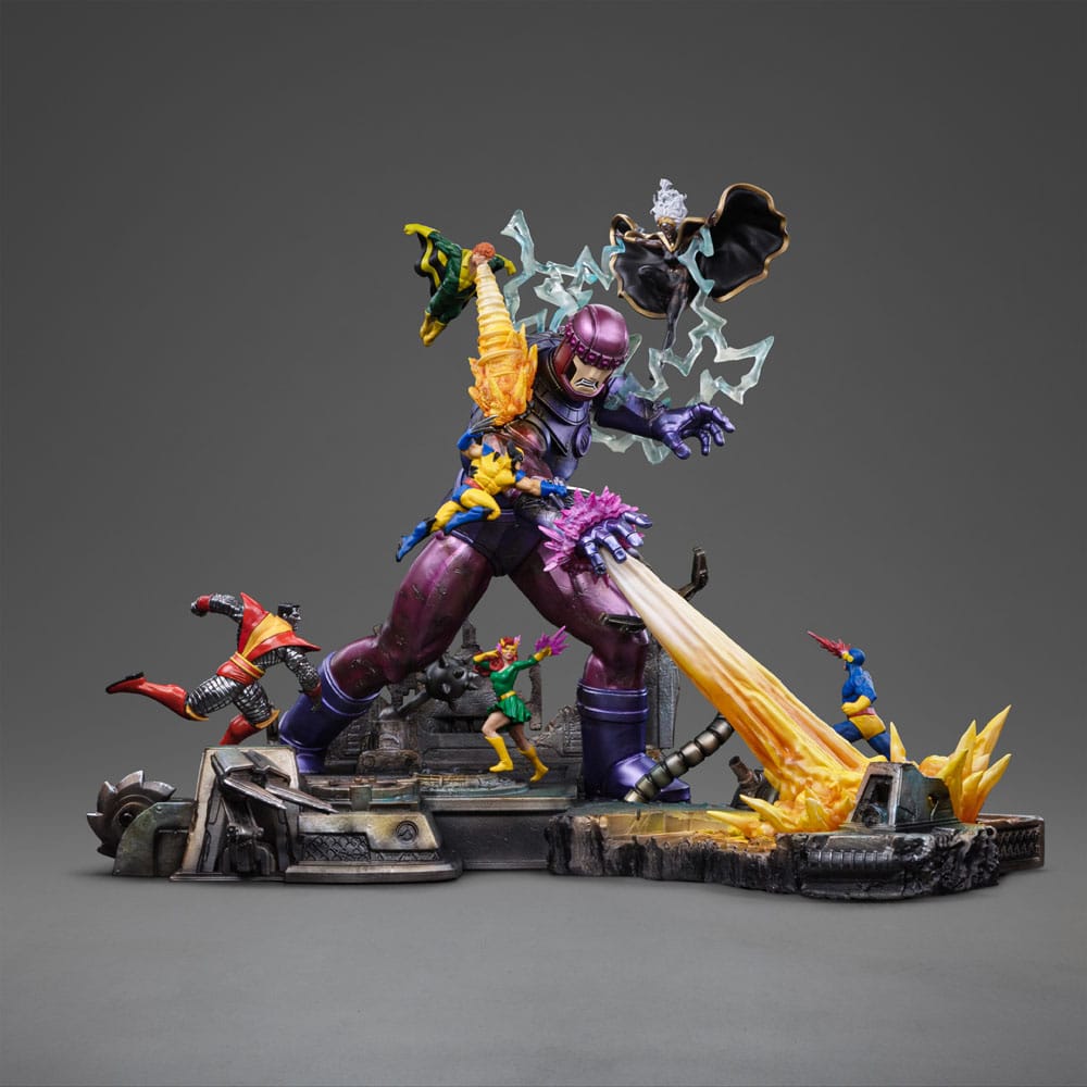 Marvel Estatua 1/20 Demi Art Scale X-Men Danger Room Diorama A 42 cm - Z POP Toys