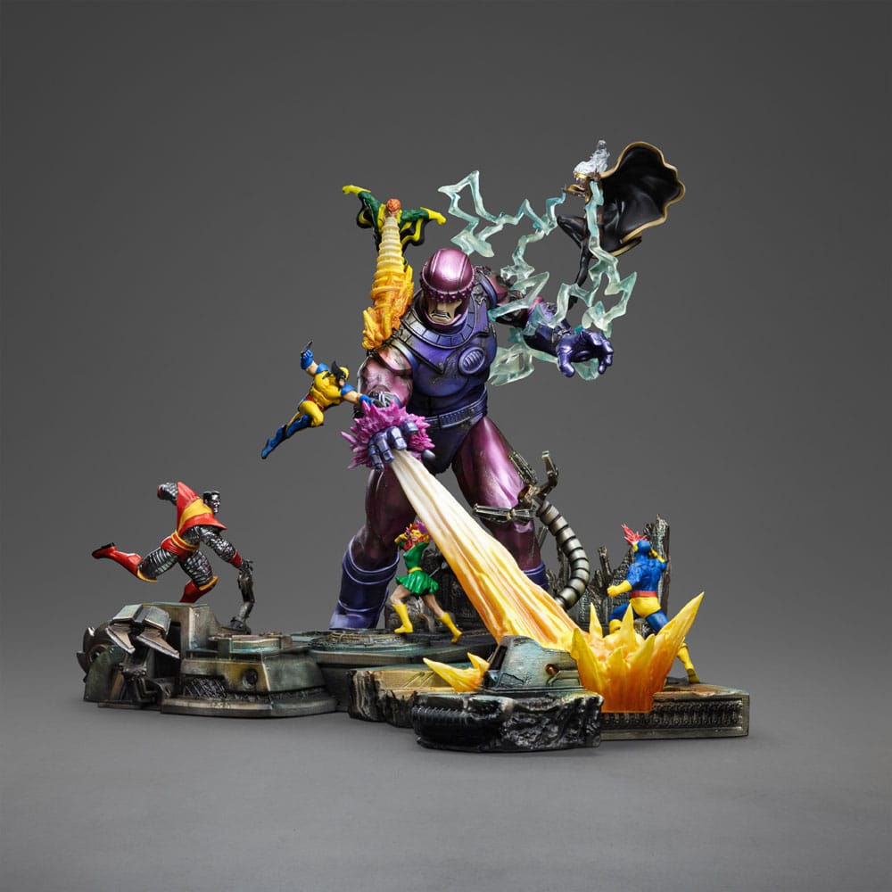 Marvel Estatua 1/20 Demi Art Scale X-Men Danger Room Diorama A 42 cm - Z POP Toys
