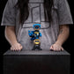 Batman Minifigura Mini Co. PVC Batman on Bat-Signal (Blue Variant) 15 cm