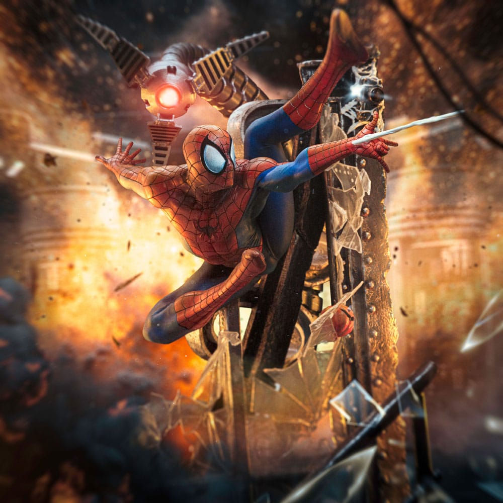 Spider-Man Estatua 1/10 Art Scale Spider-Man 10th Anniversary 29 cm