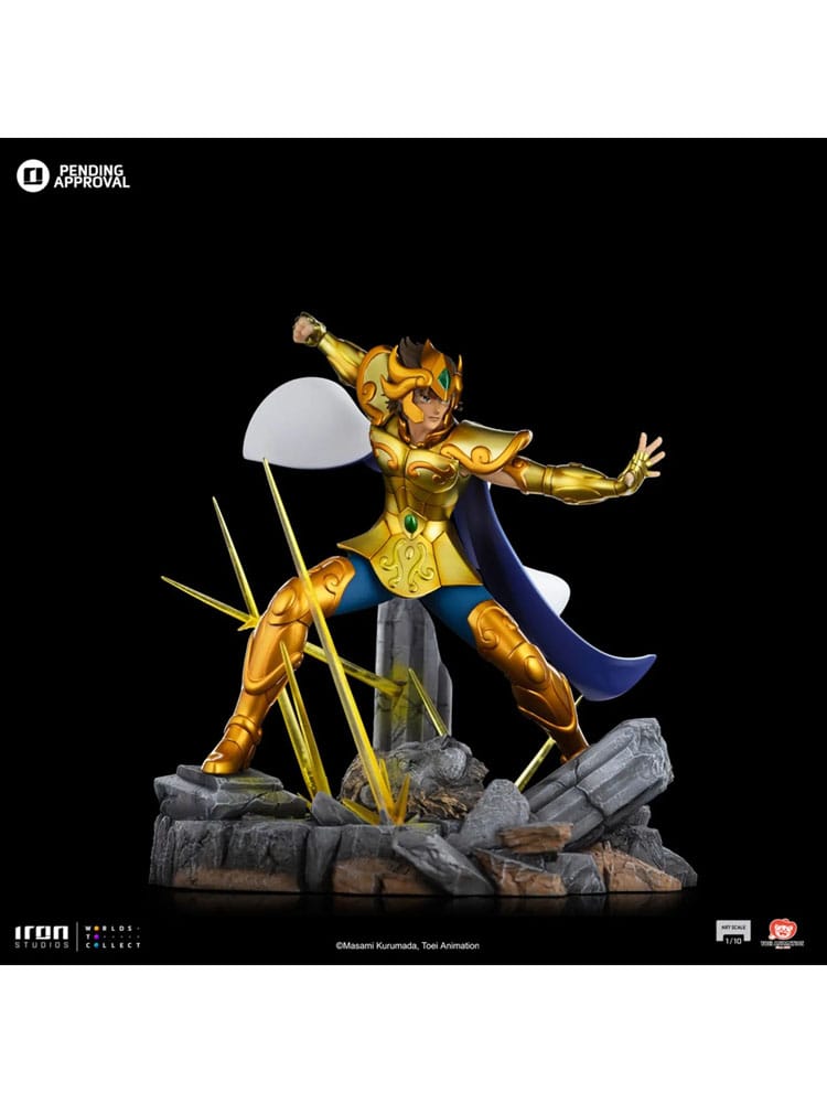 Saint Seiya Estatua 1/10 Art Scale Leo Aiolia 24 cm