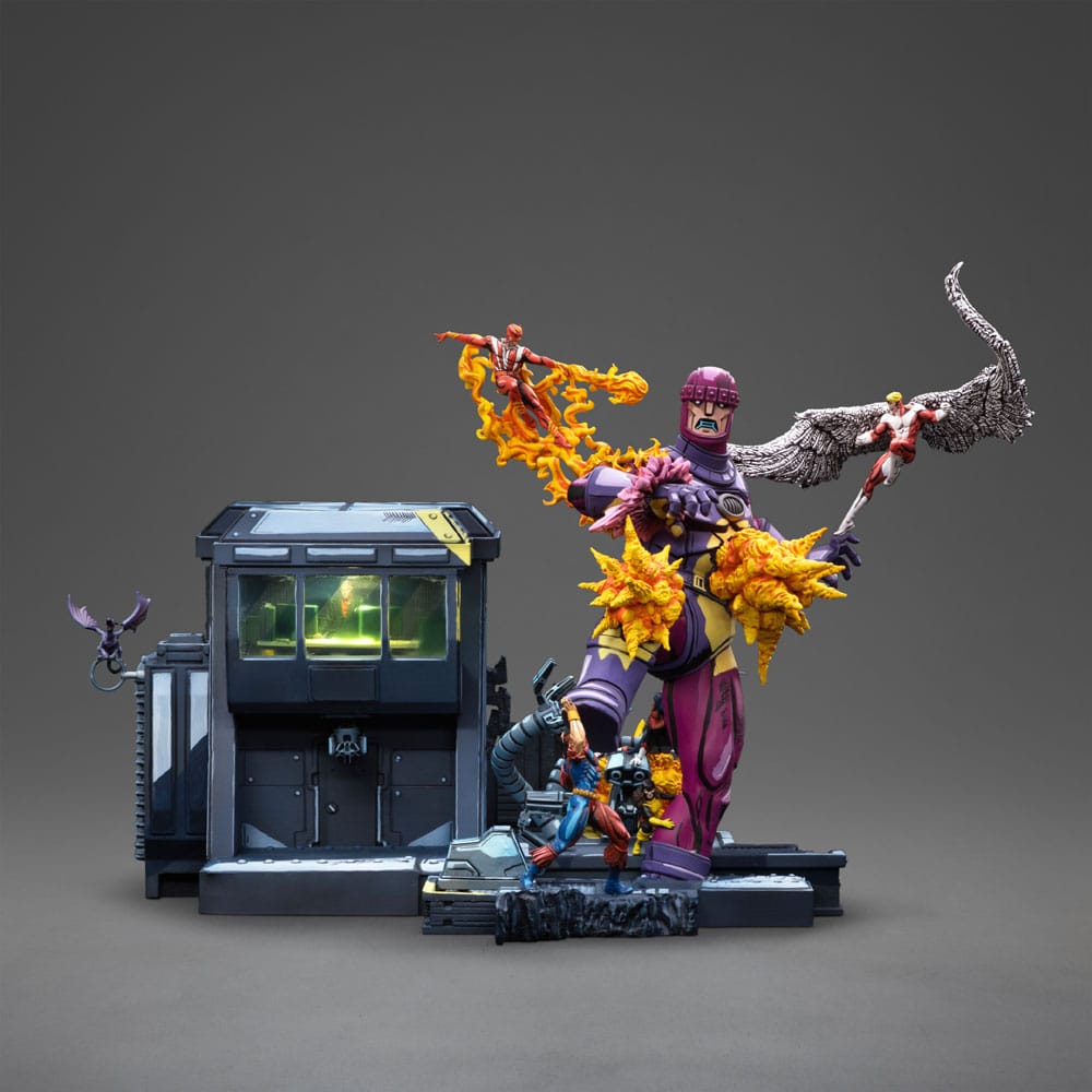Marvel Estatua 1/20 Demi Art Scale X-Men Danger Room Diorama B (Comic Version) 43 cm - Z POP Toys
