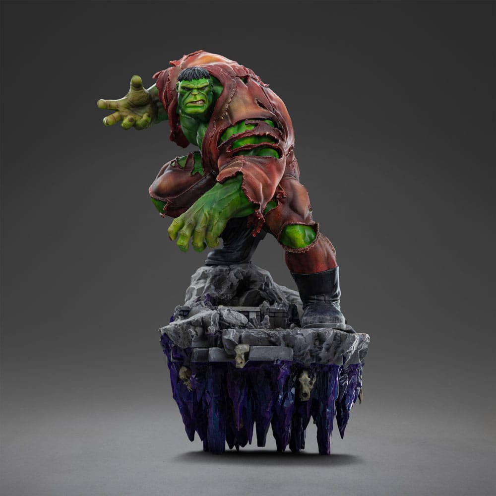 Marvel Estatua 1/10 BDS Art Scale Infinity Gauntlet Hulk Deluxe Diorama 32 cm - Z POP Toys
