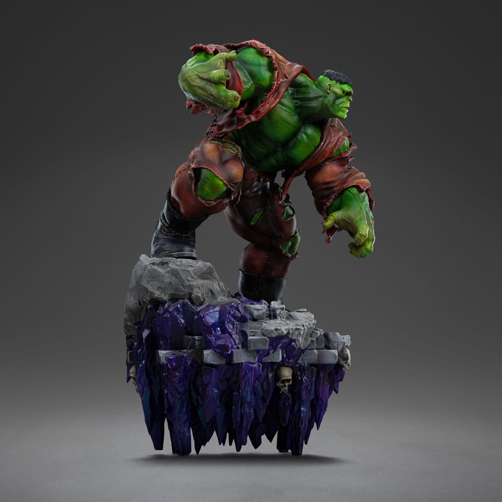 Marvel Estatua 1/10 BDS Art Scale Infinity Gauntlet Hulk Deluxe Diorama 32 cm - Z POP Toys
