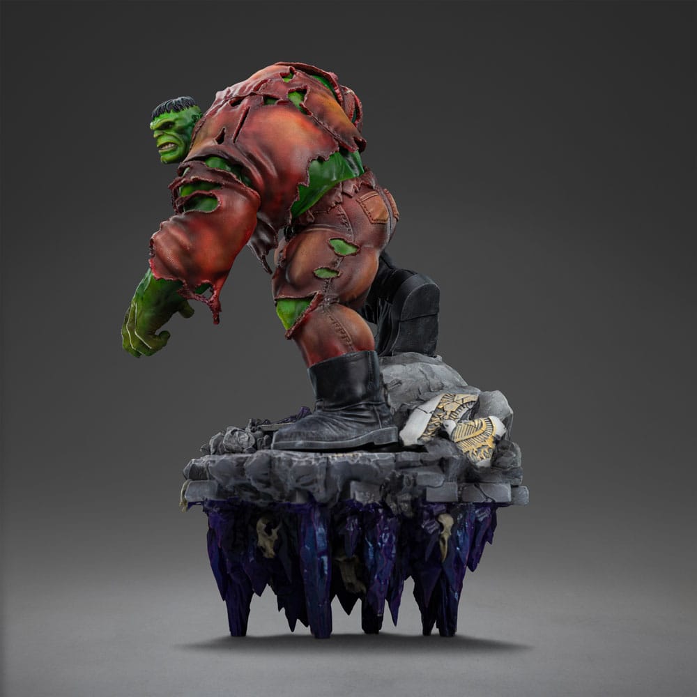 Marvel Estatua 1/10 BDS Art Scale Infinity Gauntlet Hulk Deluxe Diorama 32 cm - Z POP Toys