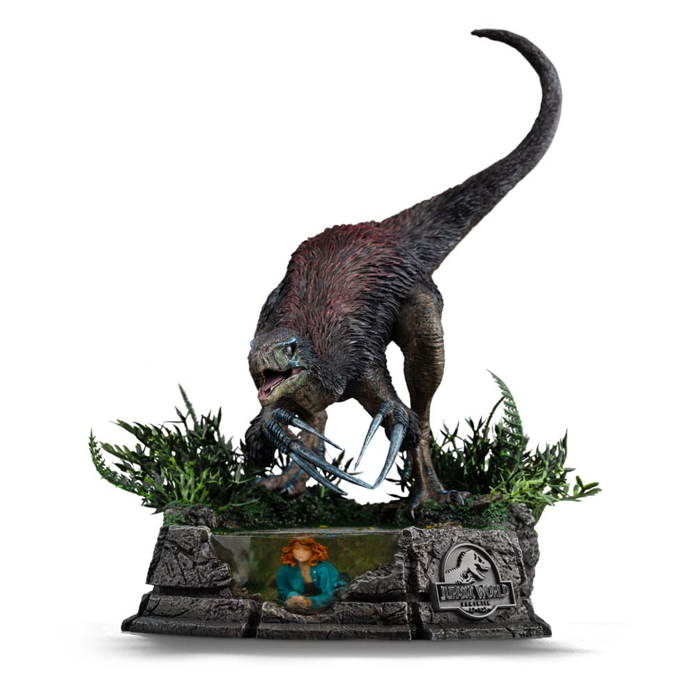 Jurassic World: Dominion Estatua 1/20 Demi Art Scale Therizinosaurus 29 cm - Z POP Toys