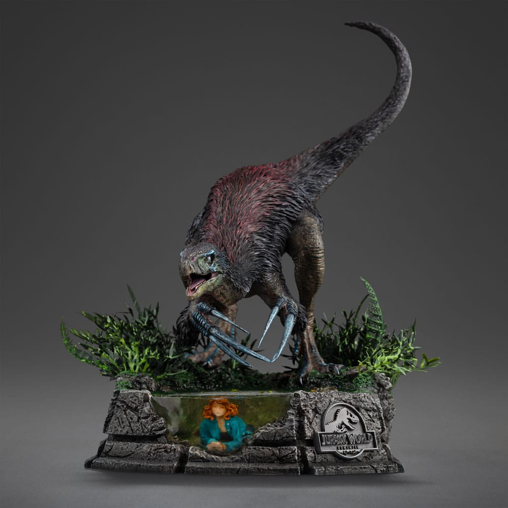 Jurassic World: Dominion Estatua 1/20 Demi Art Scale Therizinosaurus 29 cm - Z POP Toys
