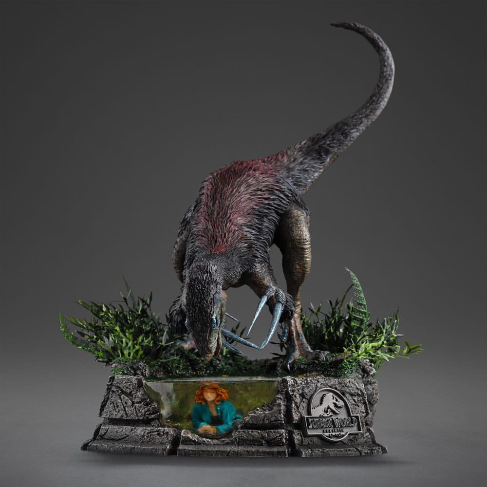 Jurassic World: Dominion Estatua 1/20 Demi Art Scale Therizinosaurus 29 cm - Z POP Toys