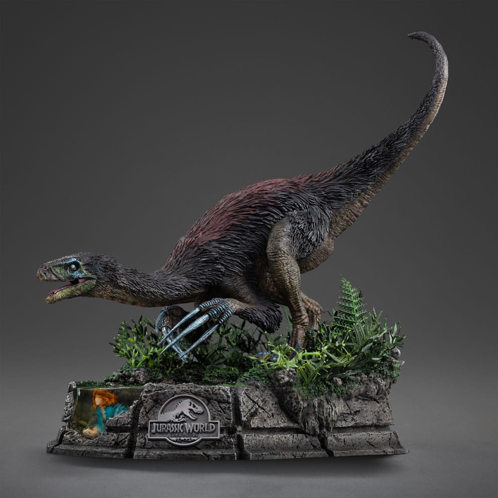Jurassic World: Dominion Estatua 1/20 Demi Art Scale Therizinosaurus 29 cm - Z POP Toys