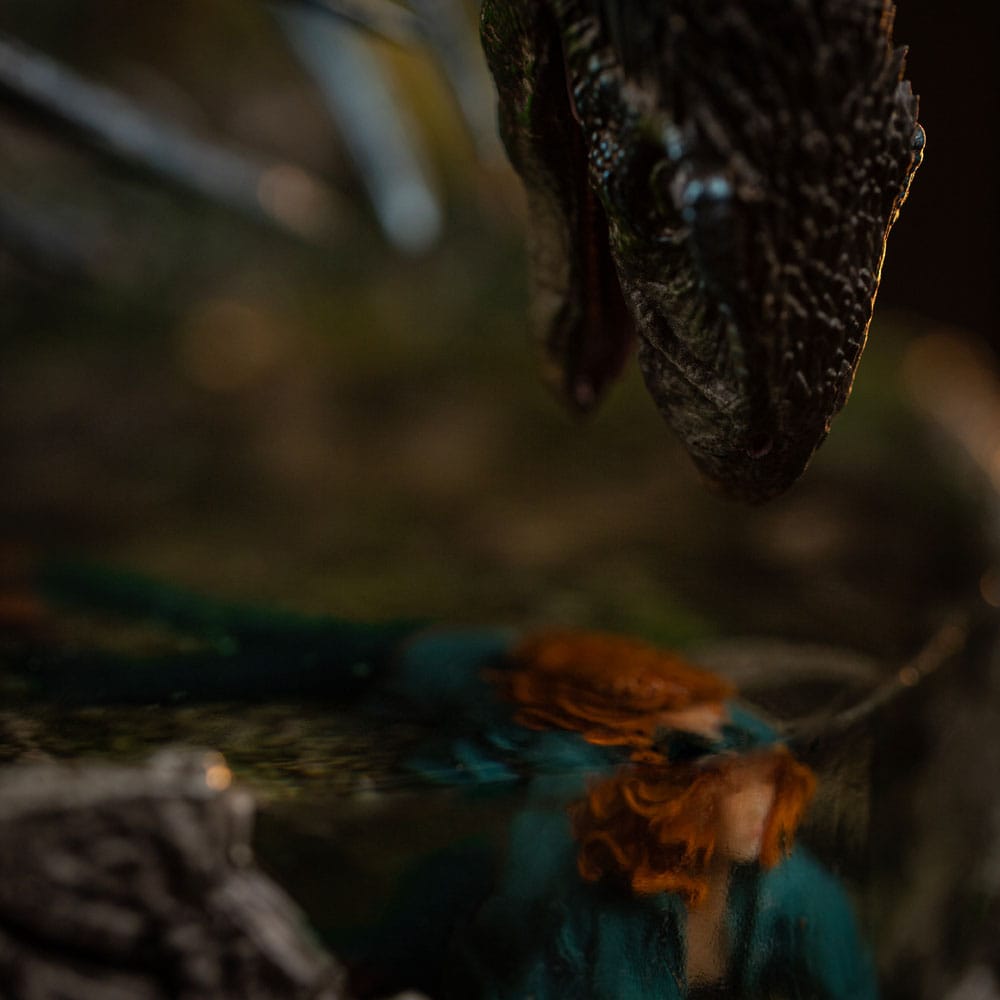 Jurassic World: Dominion Estatua 1/20 Demi Art Scale Therizinosaurus 29 cm - Z POP Toys