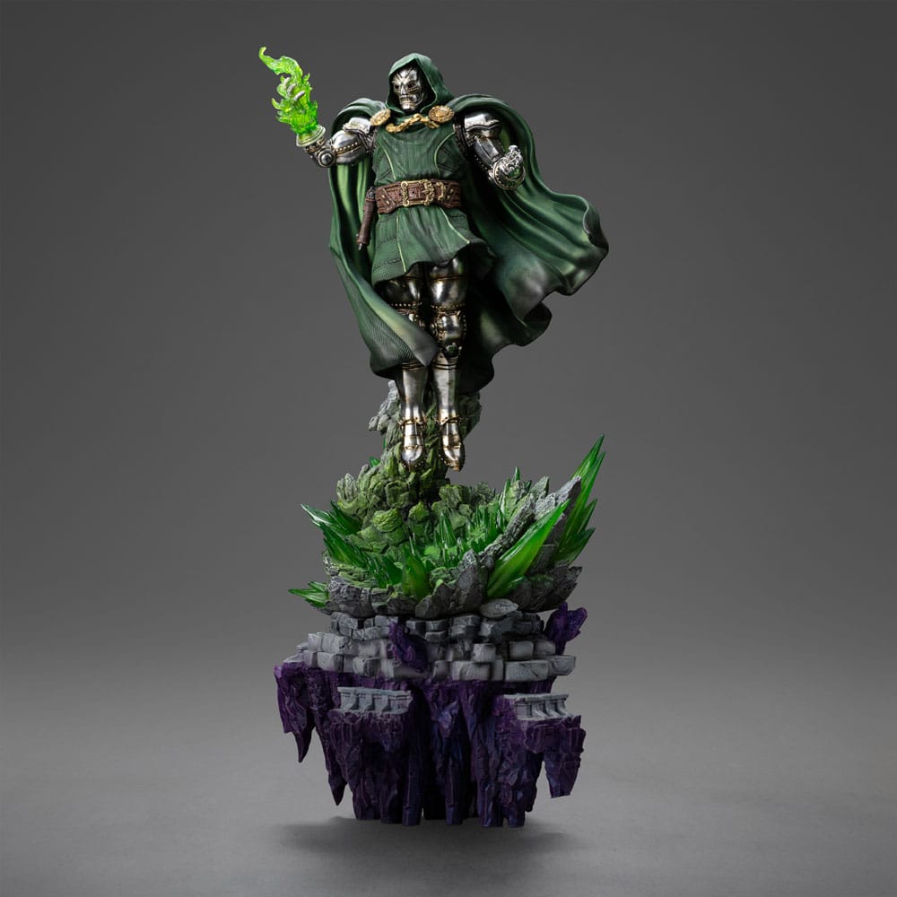 The Infinity Gauntlet Marvel Legends Diorama Estatua 1/10 Art Scale Doctor Doom Deluxe Edition 42 cm - Z POP Toys