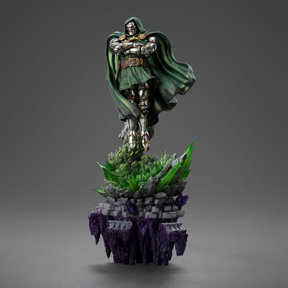 The Infinity Gauntlet Marvel Legends Diorama Estatua 1/10 Art Scale Doctor Doom Deluxe Edition 42 cm - Z POP Toys