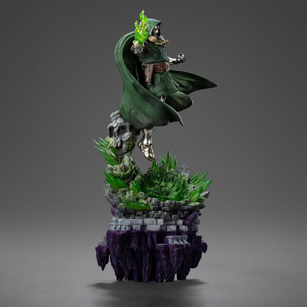 The Infinity Gauntlet Marvel Legends Diorama Estatua 1/10 Art Scale Doctor Doom Deluxe Edition 42 cm - Z POP Toys