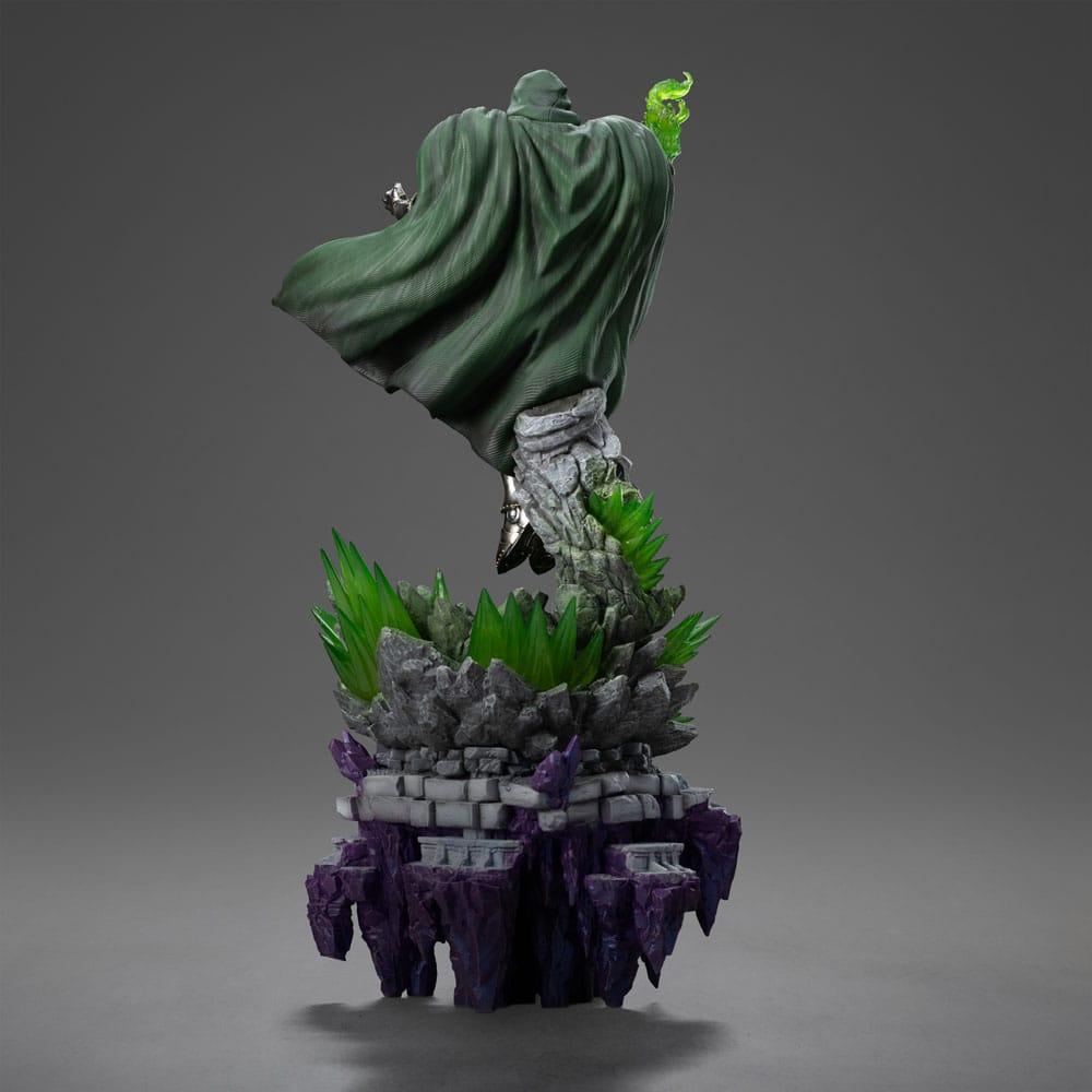 The Infinity Gauntlet Marvel Legends Diorama Estatua 1/10 Art Scale Doctor Doom Deluxe Edition 42 cm - Z POP Toys