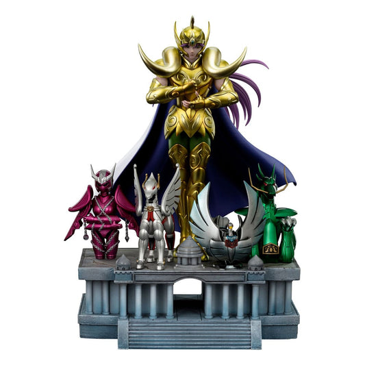 Saint Seiya Estatua 1/10 Art Scale Aries Mu Deluxe 27 cm