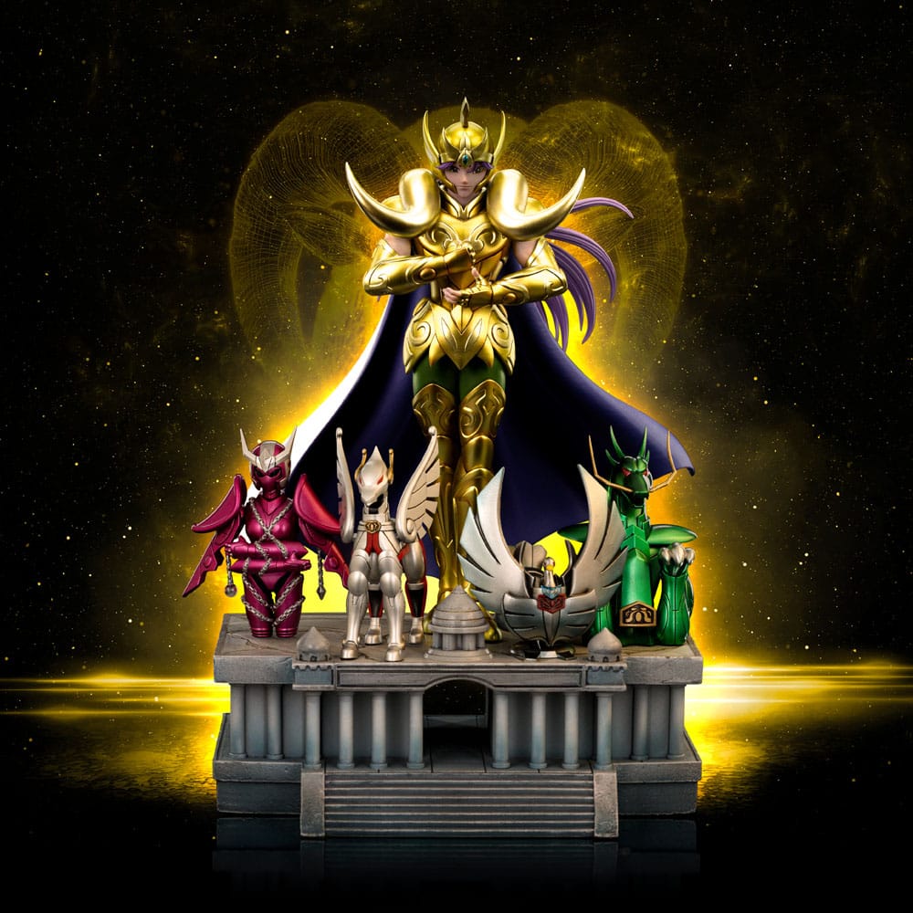 Saint Seiya Estatua 1/10 Art Scale Aries Mu Deluxe 27 cm - Z POP Toys
