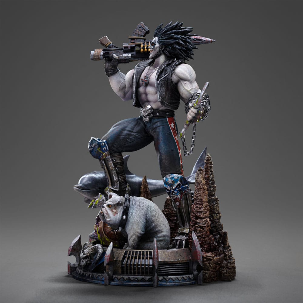 DC Comics Estatua 1/10 Art Scale Lobo Unleashed 24 cm