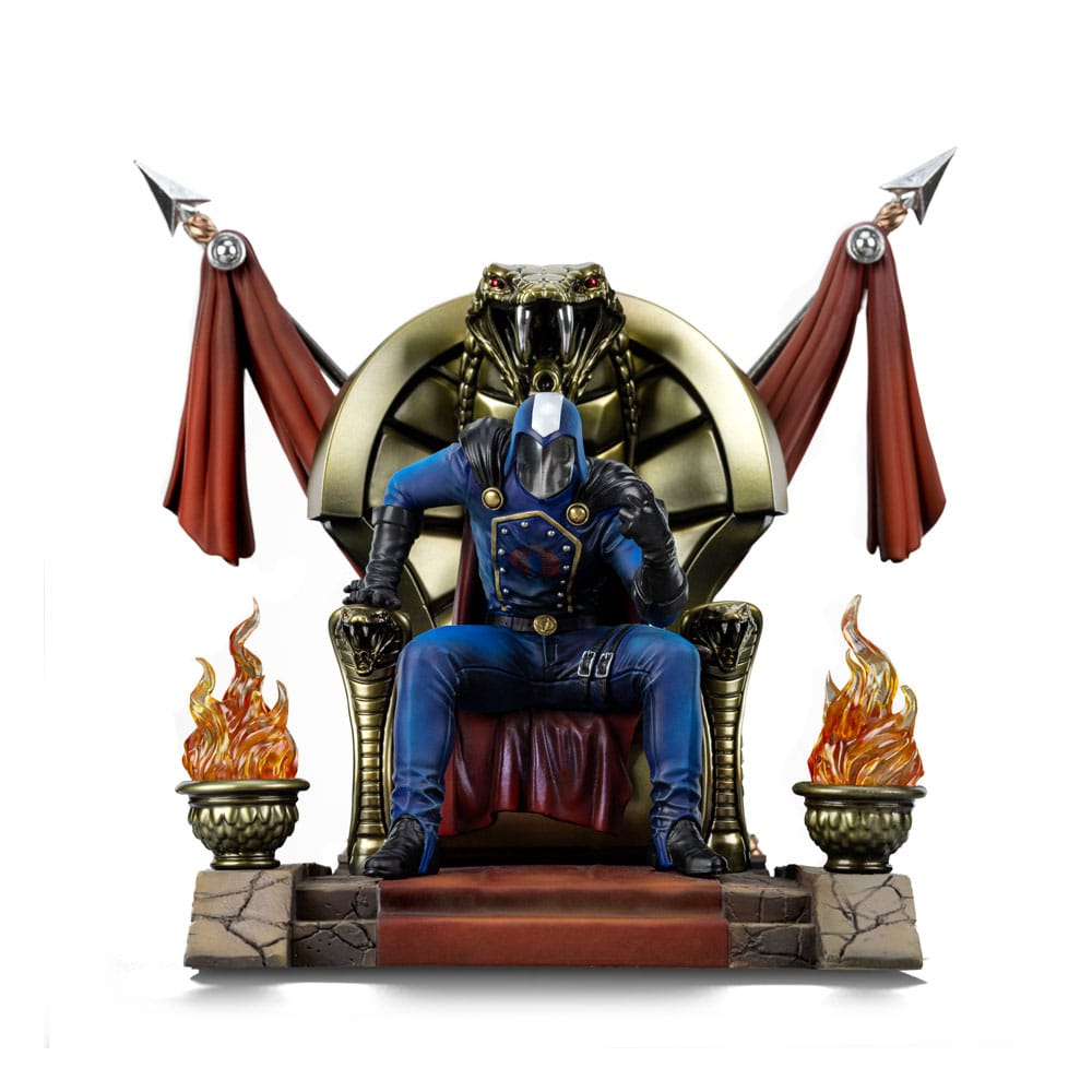 GI Joe Estatua 1/10 Art Scale Cobra Commander 25 cm - Z POP Toys
