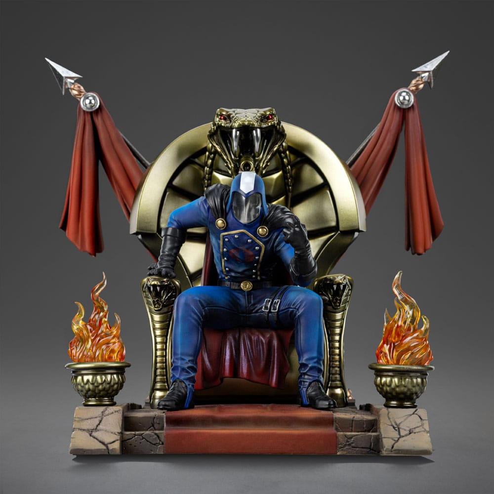GI Joe Estatua 1/10 Art Scale Cobra Commander 25 cm - Z POP Toys