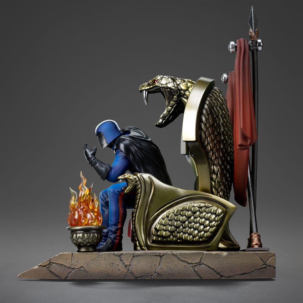 GI Joe Estatua 1/10 Art Scale Cobra Commander 25 cm - Z POP Toys