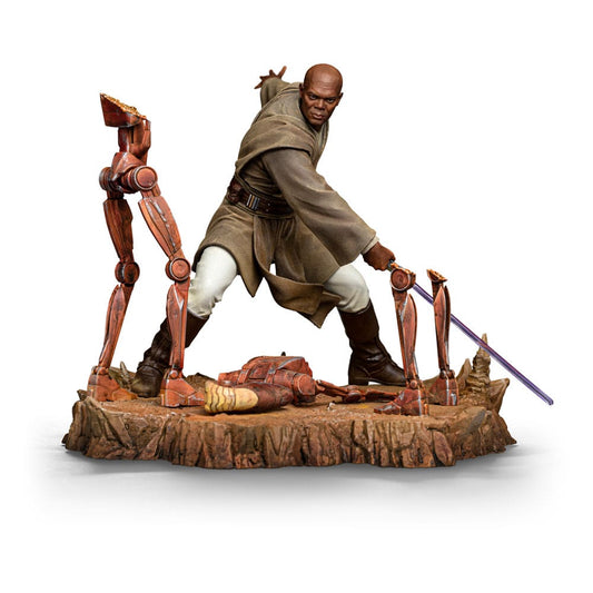 Star Wars Estatua 1/10 Art Scale Mace Windu 18 cm