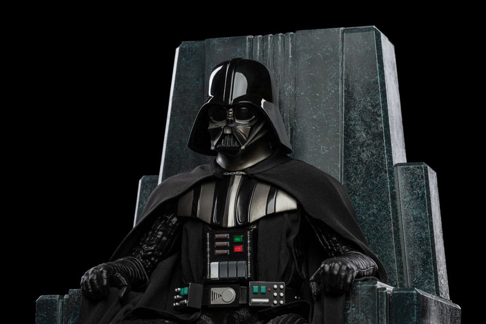 Star Wars Estatua 1/10 Art Scale Darth Vader on Throne 18 cm