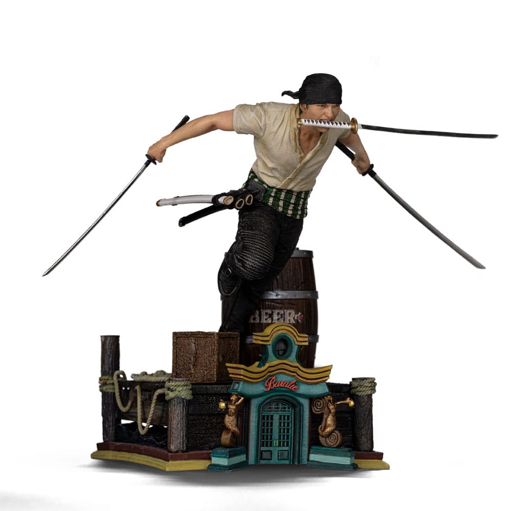 One Piece Estatua 1/10 Art Scale Zoro 19 cm