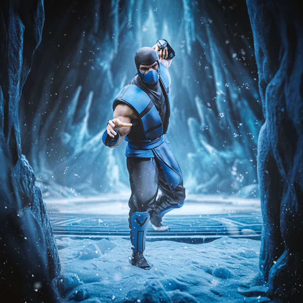 Mortal Kombat Estatua 1/10 Art Scale Sub-Zero (Ninjas Collection) heo Exclusive 21 cm - Z POP Toys