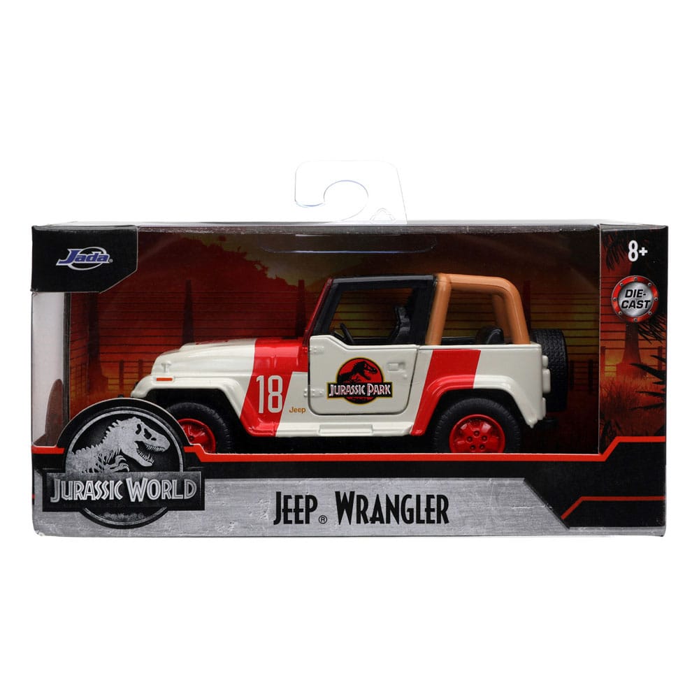 Jurassic World Vehículo 1/32 Jeep Wrangler