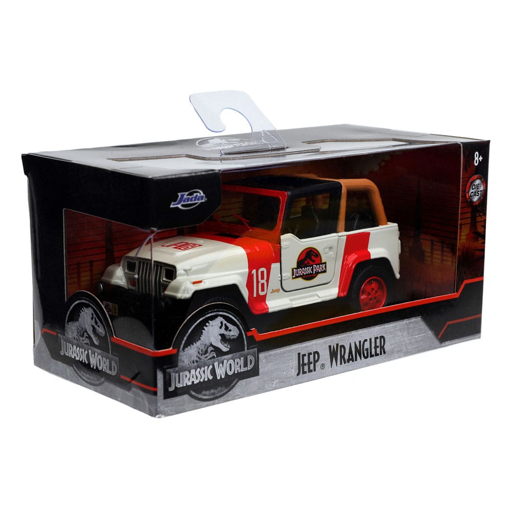 Jurassic World Vehículo 1/32 Jeep Wrangler