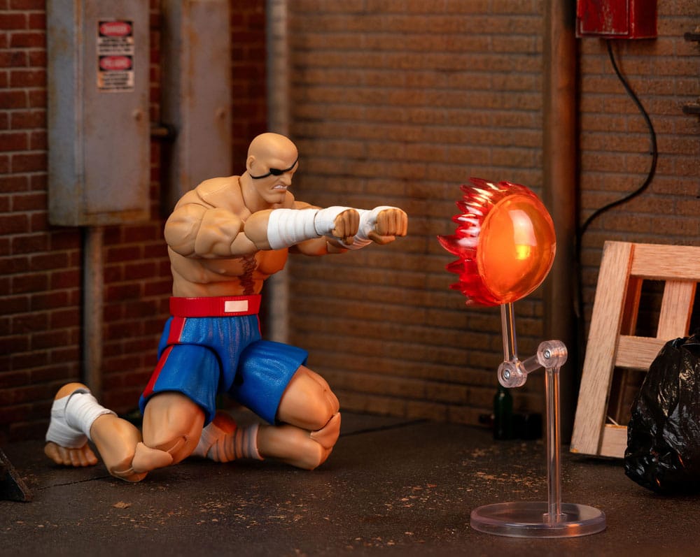 Ultra Street Fighter II: The Final Challengers Figura 1/12 Sagat 19 cm