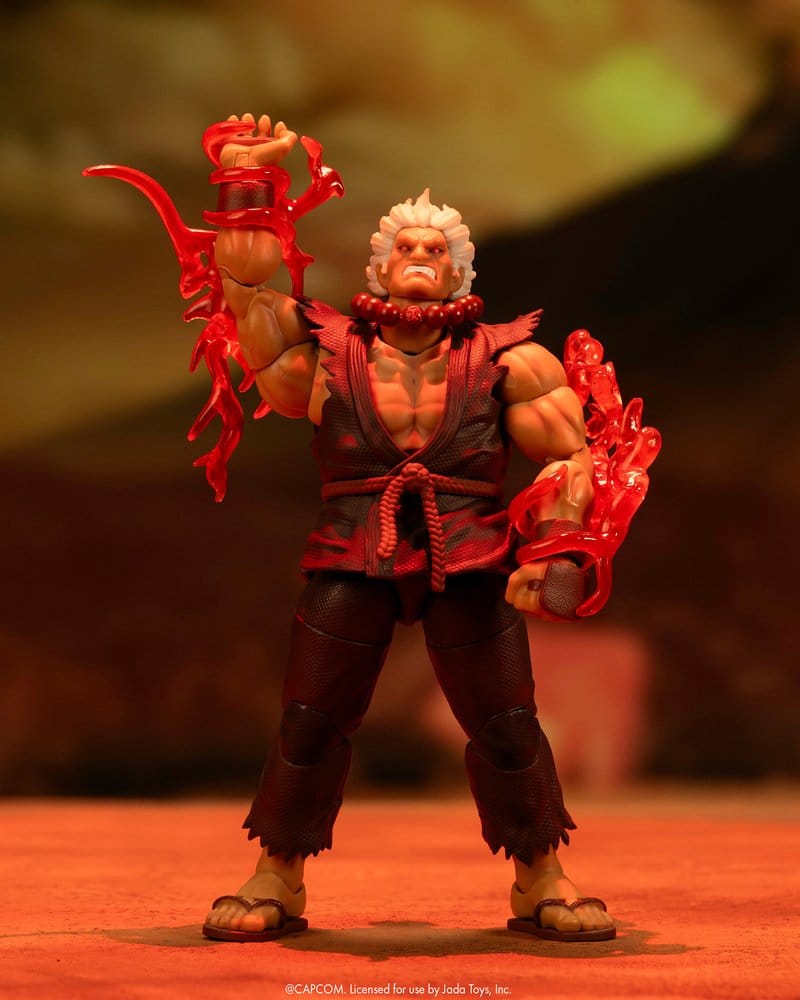 Ultra Street Fighter II: The Final Challengers Figura 1/12 Akuma Deluxe 15 cm