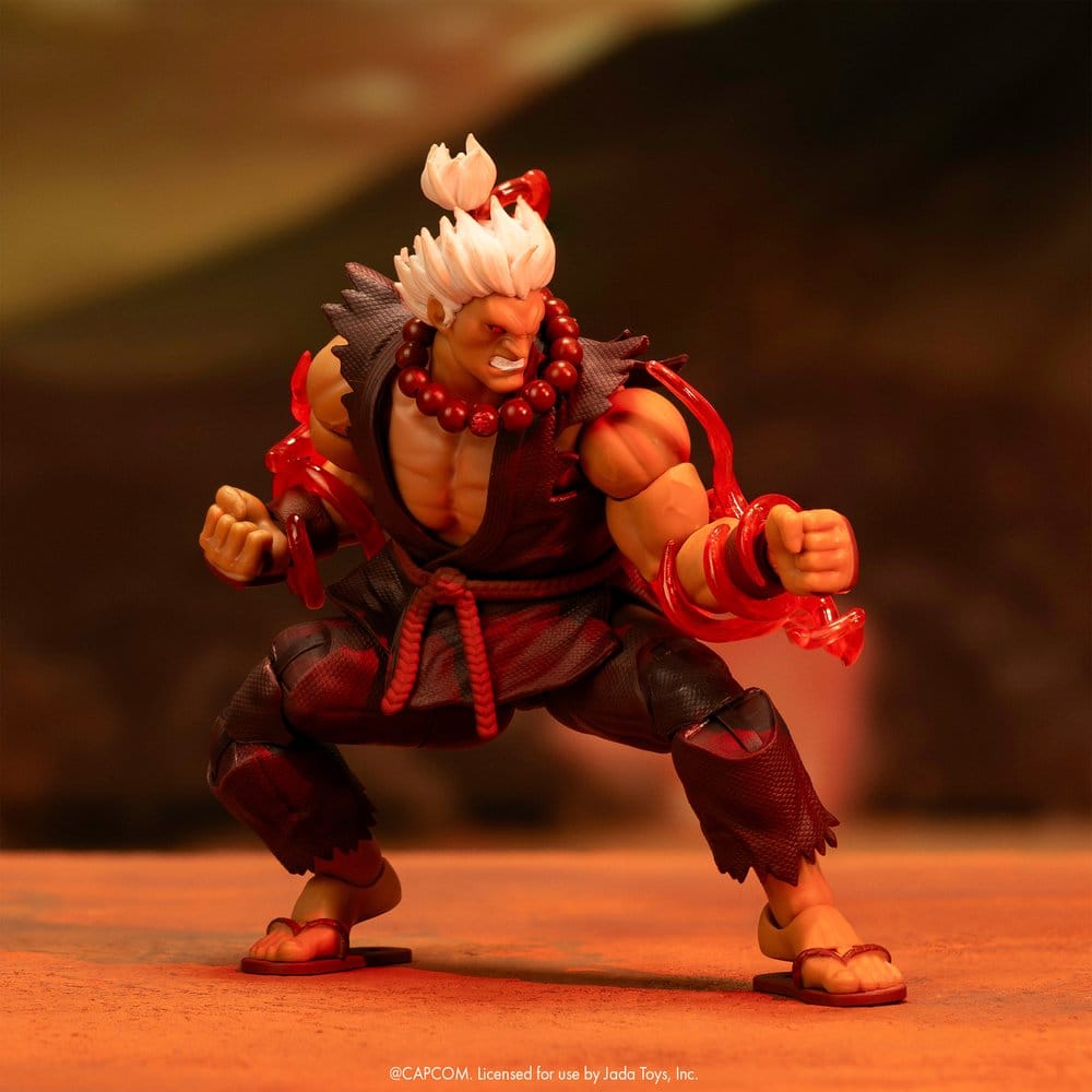 Ultra Street Fighter II: The Final Challengers Figura 1/12 Akuma Deluxe 15 cm