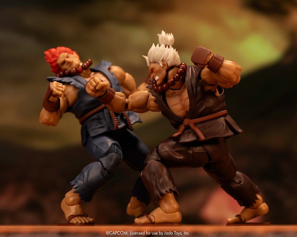 Ultra Street Fighter II: The Final Challengers Figura 1/12 Akuma Deluxe 15 cm