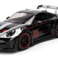 Star Wars Vehículo 1:24 Darth Vader Porsche 911