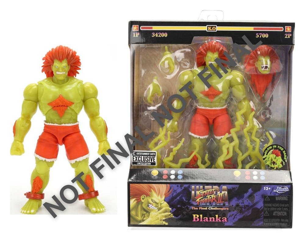 Street Fighter Figura II Blanka GID 19 cm